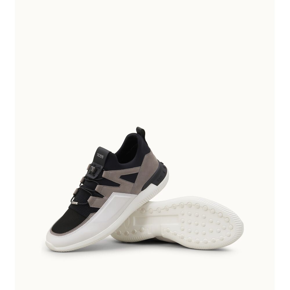 

No_Code 03 из нубука и ткани с эффектом акваланга TOD's, мультиколор
