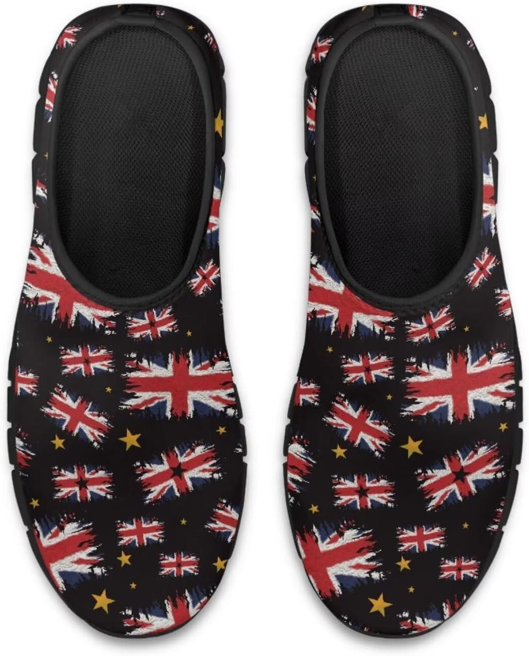 

Hsaiyjsp Мужская обувь с слиппингом Повседневные лоферы Беговые кроссовки Кроссовки для ходьбы с черной подошвой EVA