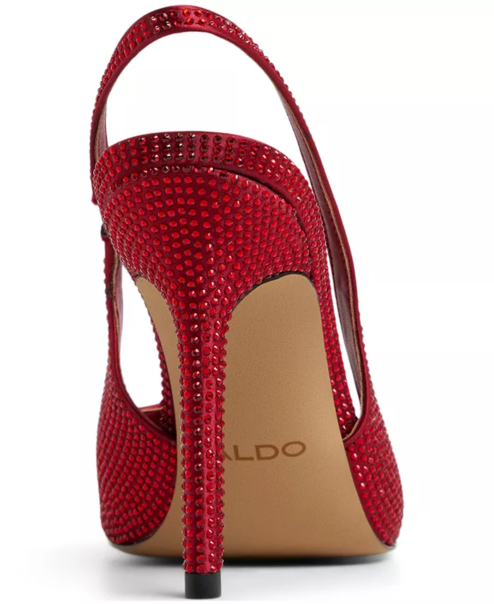 Женские туфли-лодочки Lovebloom на танкетке Aldo, красный — фото 3