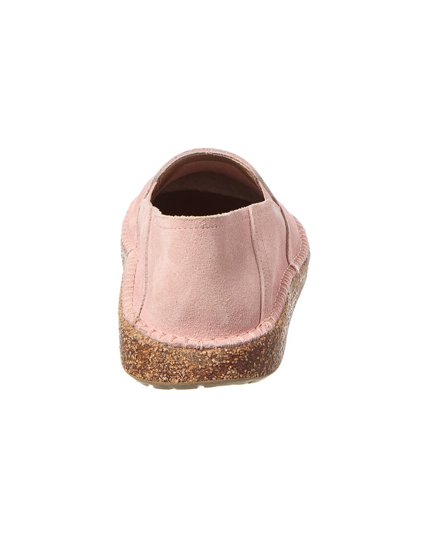Биркеншток Каллан Узкий Замшевый Эспадрильи Birkenstock, розовый — фото 3