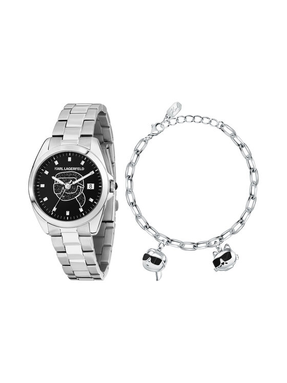 

Часы R0553101516 Karl Lagerfeld, серебряный