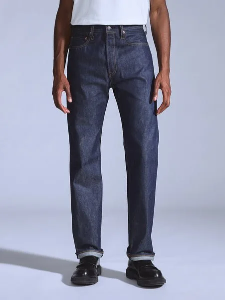 Джинсы BLUETAB 80S 501(R) темно-синего цвета. Сделано в Японии Levi's, Dark Indigo - Flat Finish