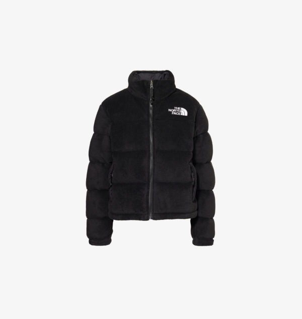 

2000 nuptse стеганая флисовая куртка с наполнителем из переработанного пуха The North Face, черный