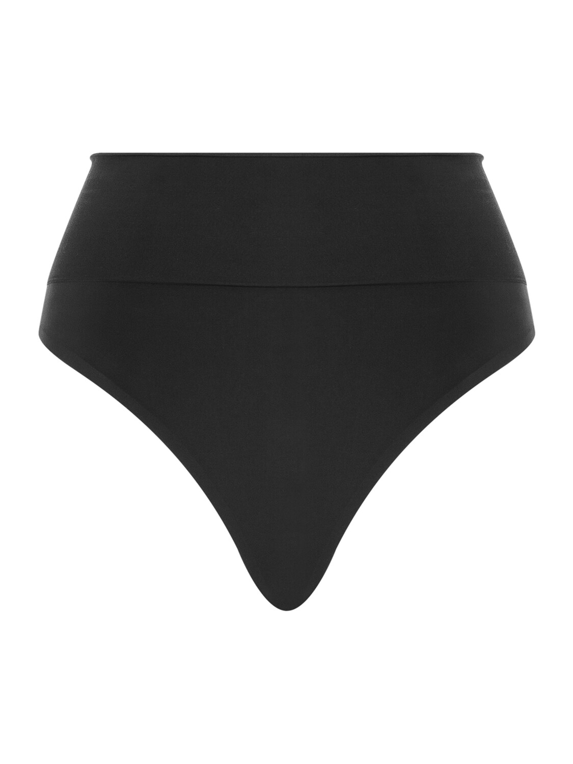 

Трусы Wolford Tanga High Waist Thong, черный