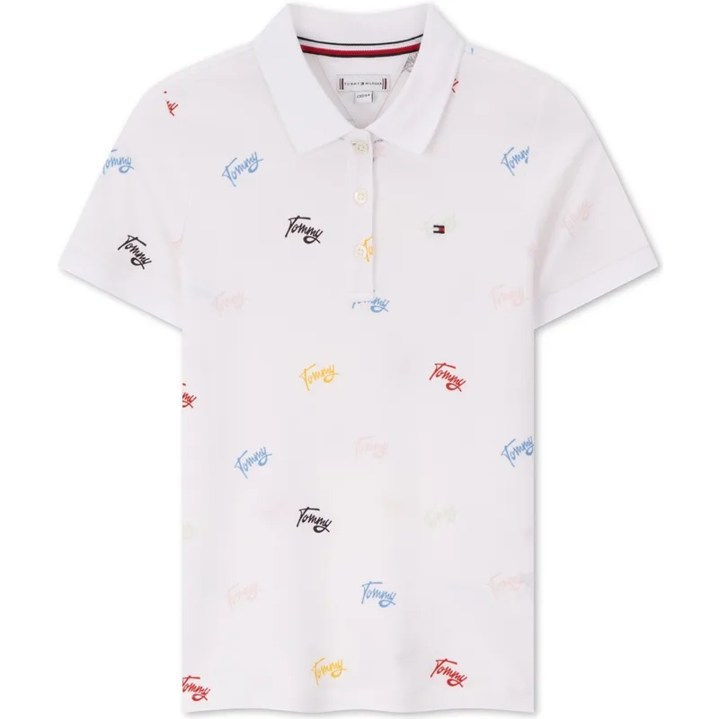 Футболка для детей Moderate Tommy Hilfiger, Pink Print 002 — фото 3