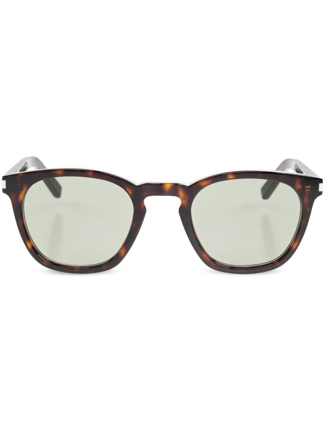 

Солнцезащитные очки Saint Laurent Eyewear с гравировкой логотипа, коричневый