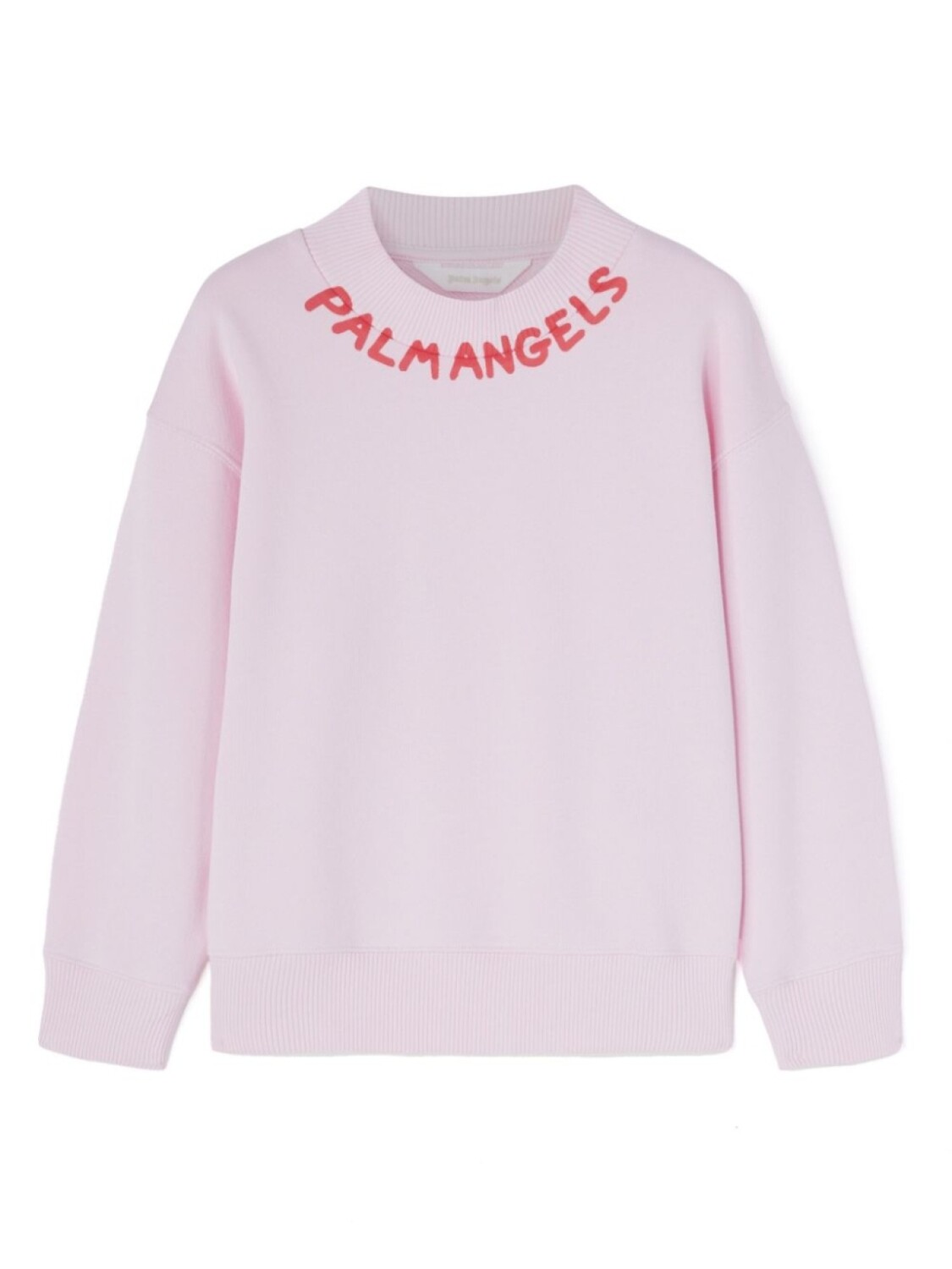 

Palm Angels Kids толстовка с принтом, розовый