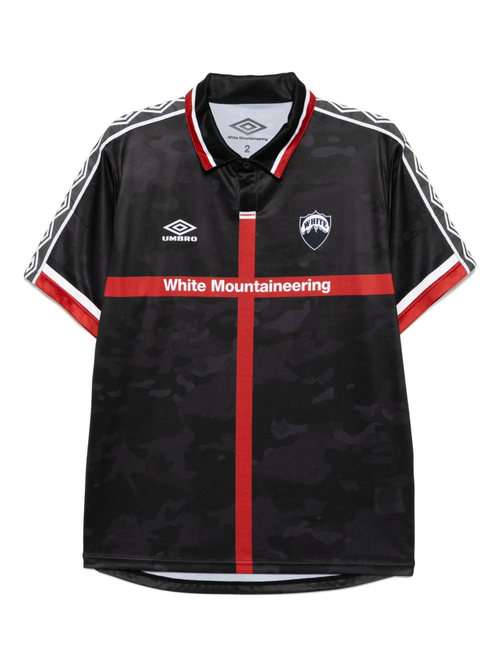 

Футболка Uniform из коллаборации с Umbro White Mountaineering, черный