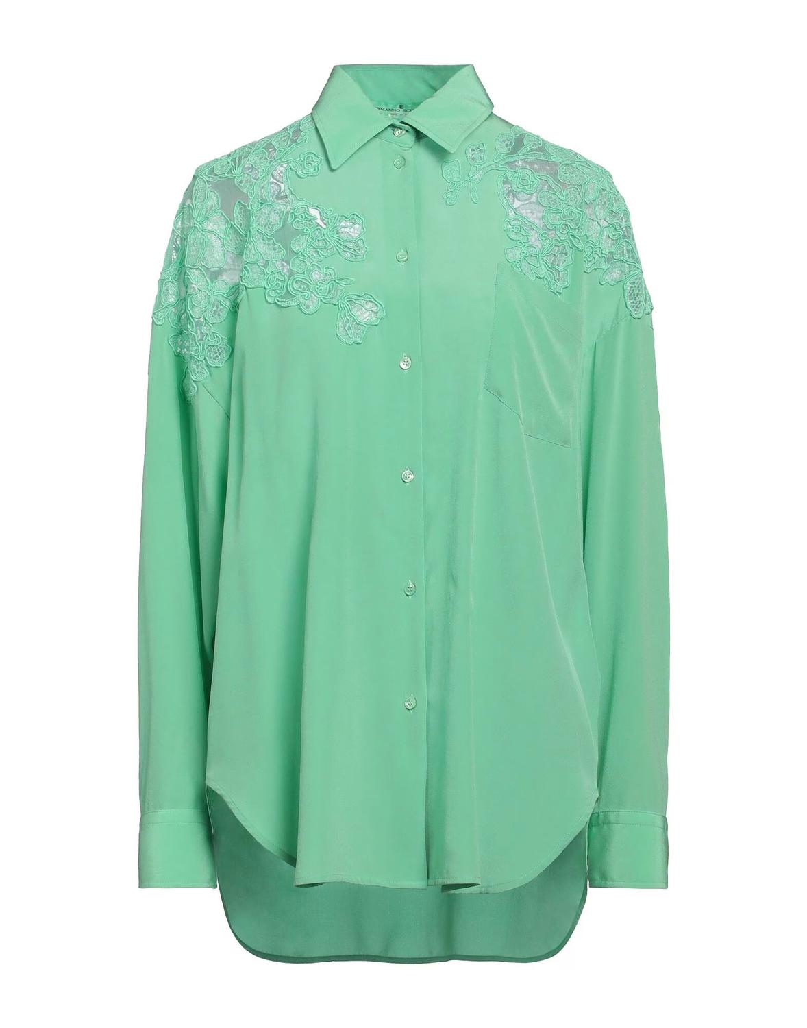 

Рубашка Ermanno Scervino, светло-зеленый