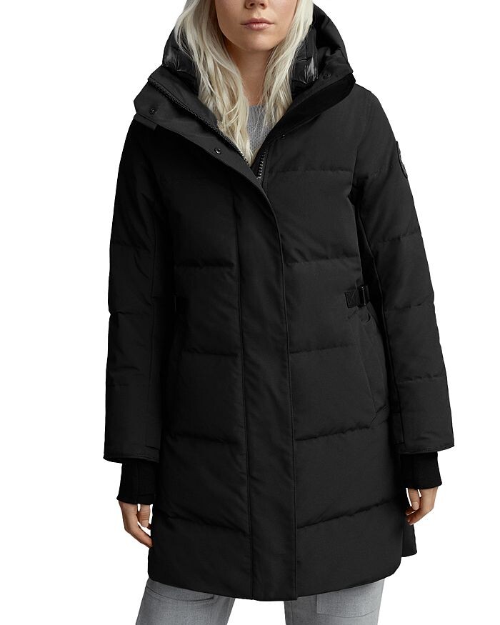 

Black Label Bennett Down Парка Canada Goose, черный