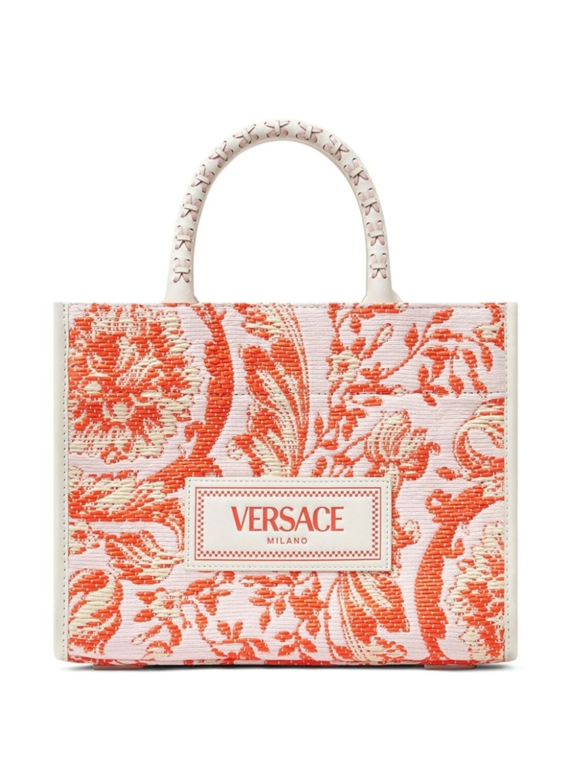 

Сумка-тоут Versace Barocco Athena, оранжевый