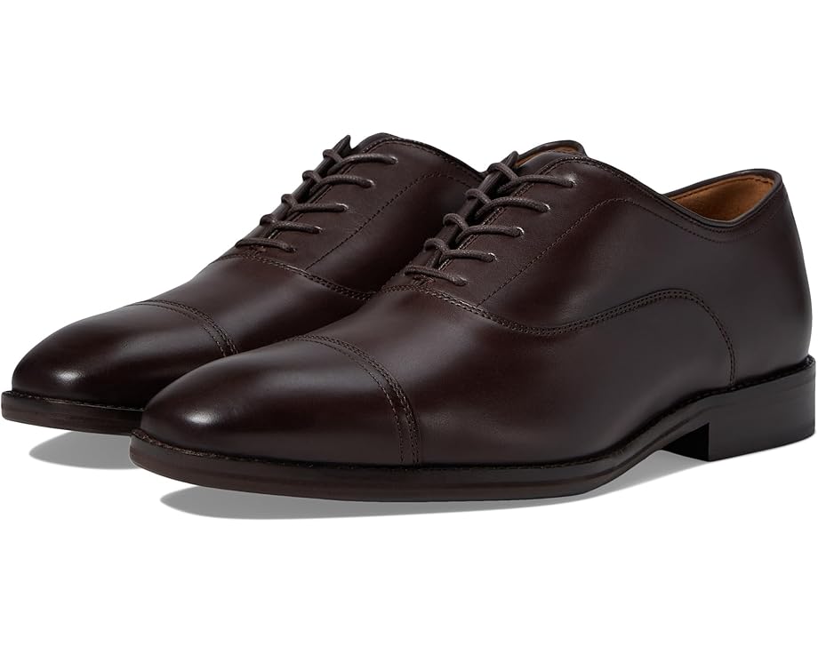 

Оксфорды Johnston & Murphy Sullivan Cap Toe, цвет Espresso Italian Calfskin