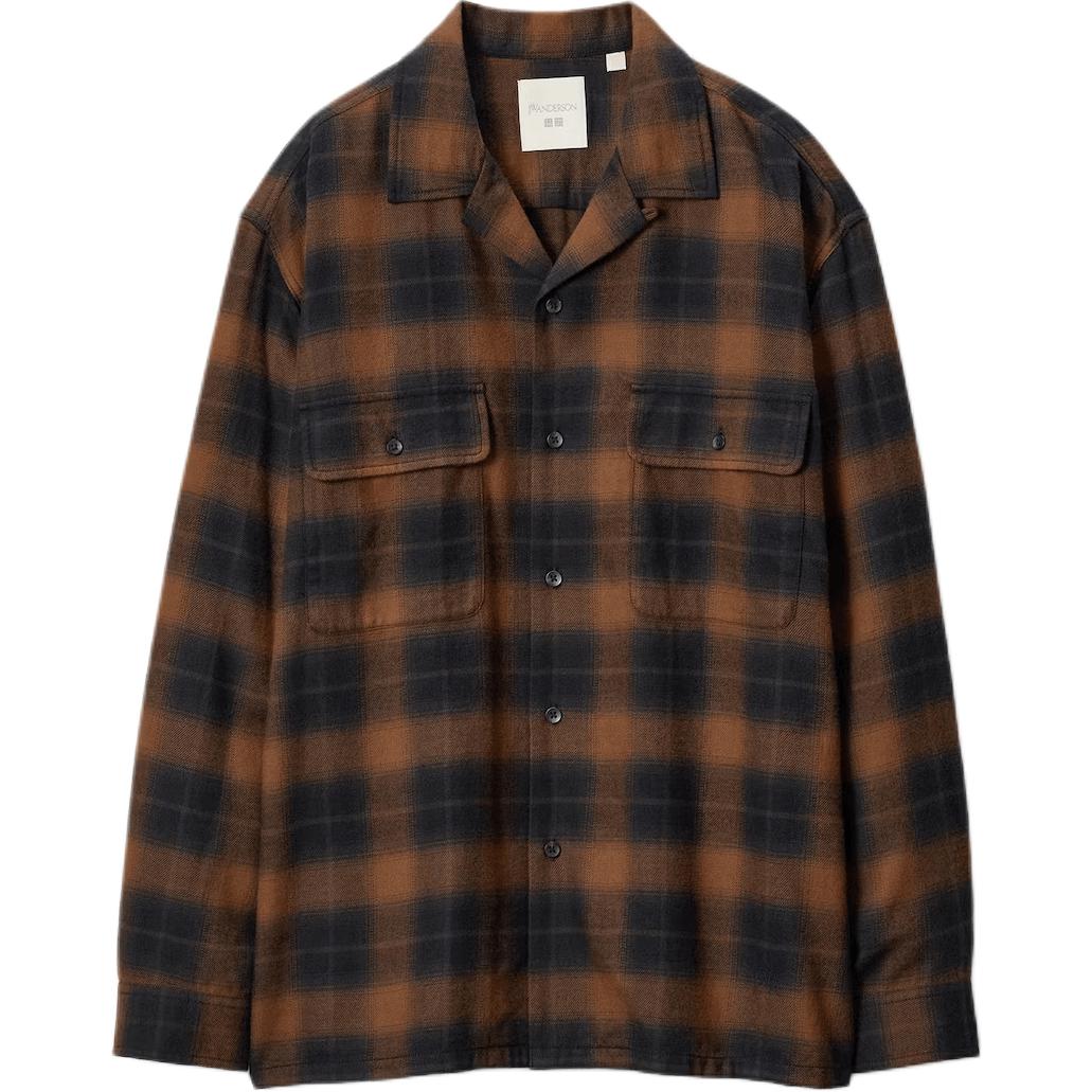 

Джей даблъю эндерсон джей даблъю эндерсон коллаб фв25 рубашка men's UNIQLO, 36 Umber