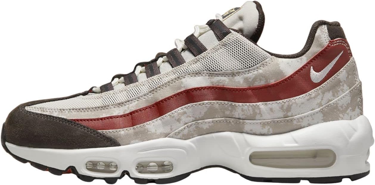 

Мужские кроссовки Nike Air Max 95, белый/красный/хаки