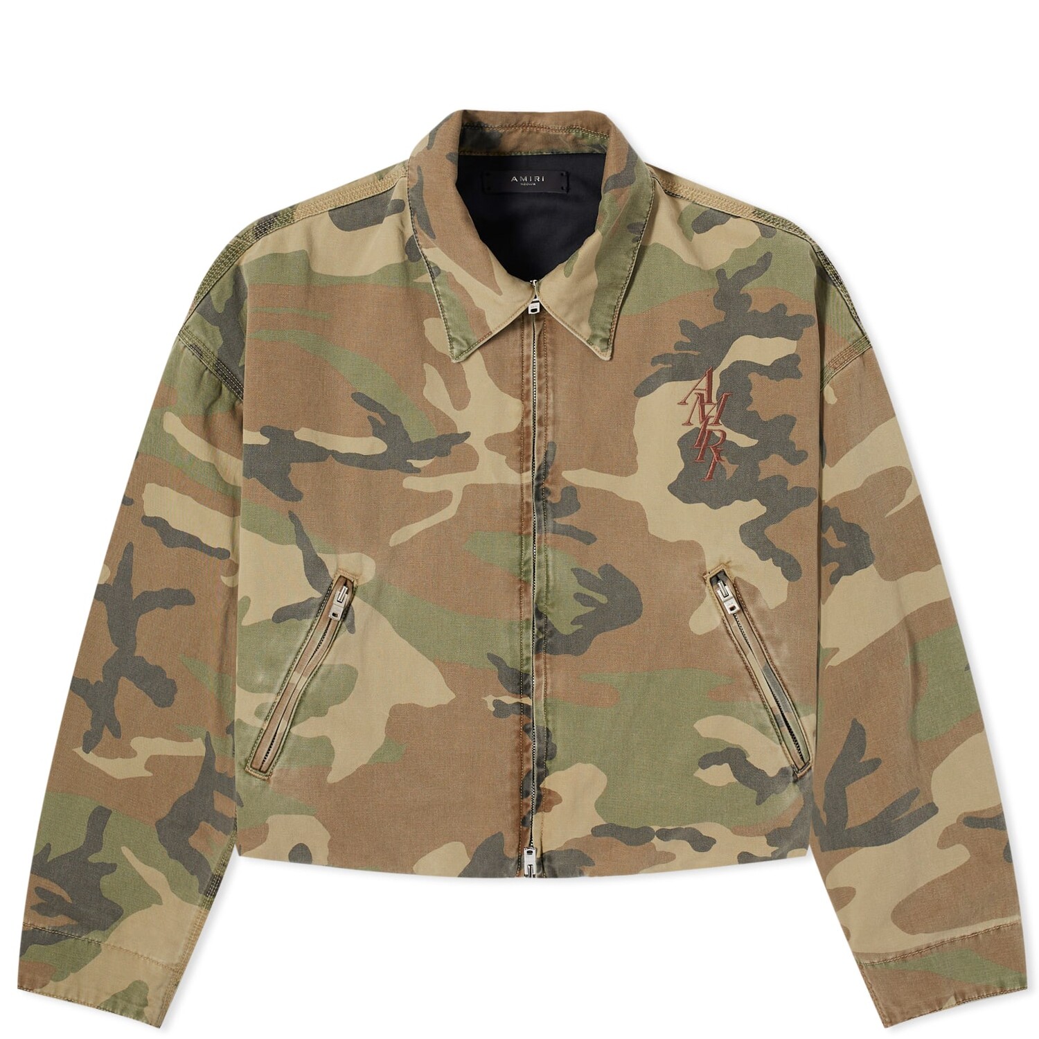 

Куртка Amiri Camo Workman, цвет Green Camo