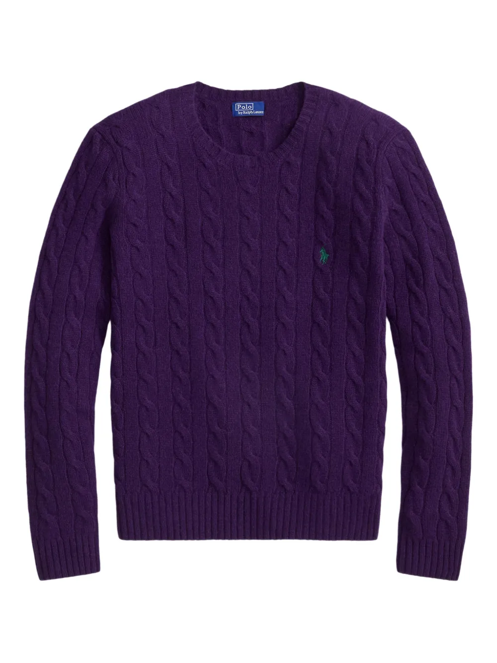 

Джемпер фактурной вязки POLO RALPH LAUREN, фиолетовый