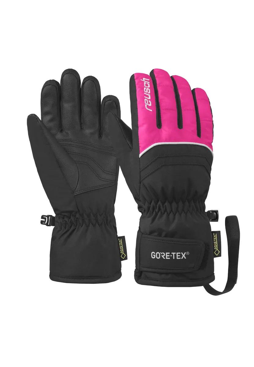 

Лыжные перчатки Reusch "Tommy GORE-TEX Junior", теплые, водонепроницаемые и дышащие, черный