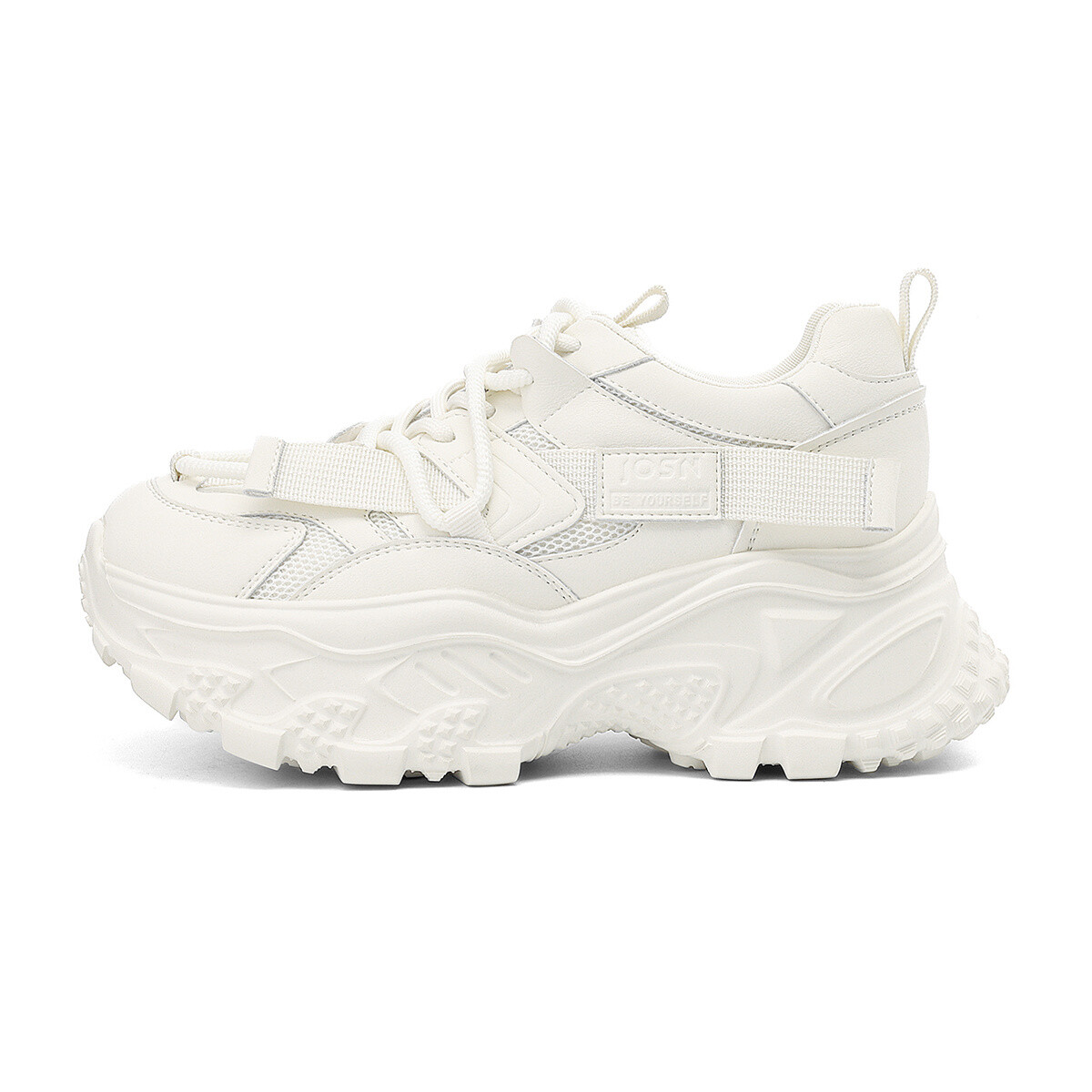 

Кроссовки JOSINY Chunky Sneakers Women's Low-Top, Черный, Кроссовки JOSINY Chunky Sneakers Women's Low-Top
