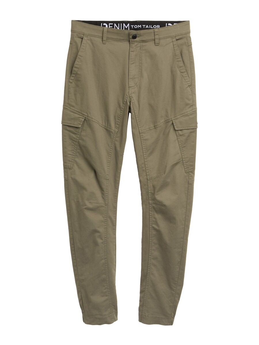 

Узкие брюки-карго TOM TAILOR DENIM, оливковый