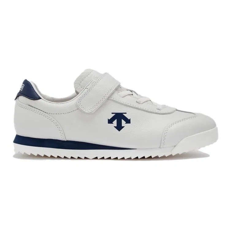 Кроссовки детские Chron Slip Resistant Abrasion Resistant Low top Lifestyle DESCENTE, White Cyan — фото 4