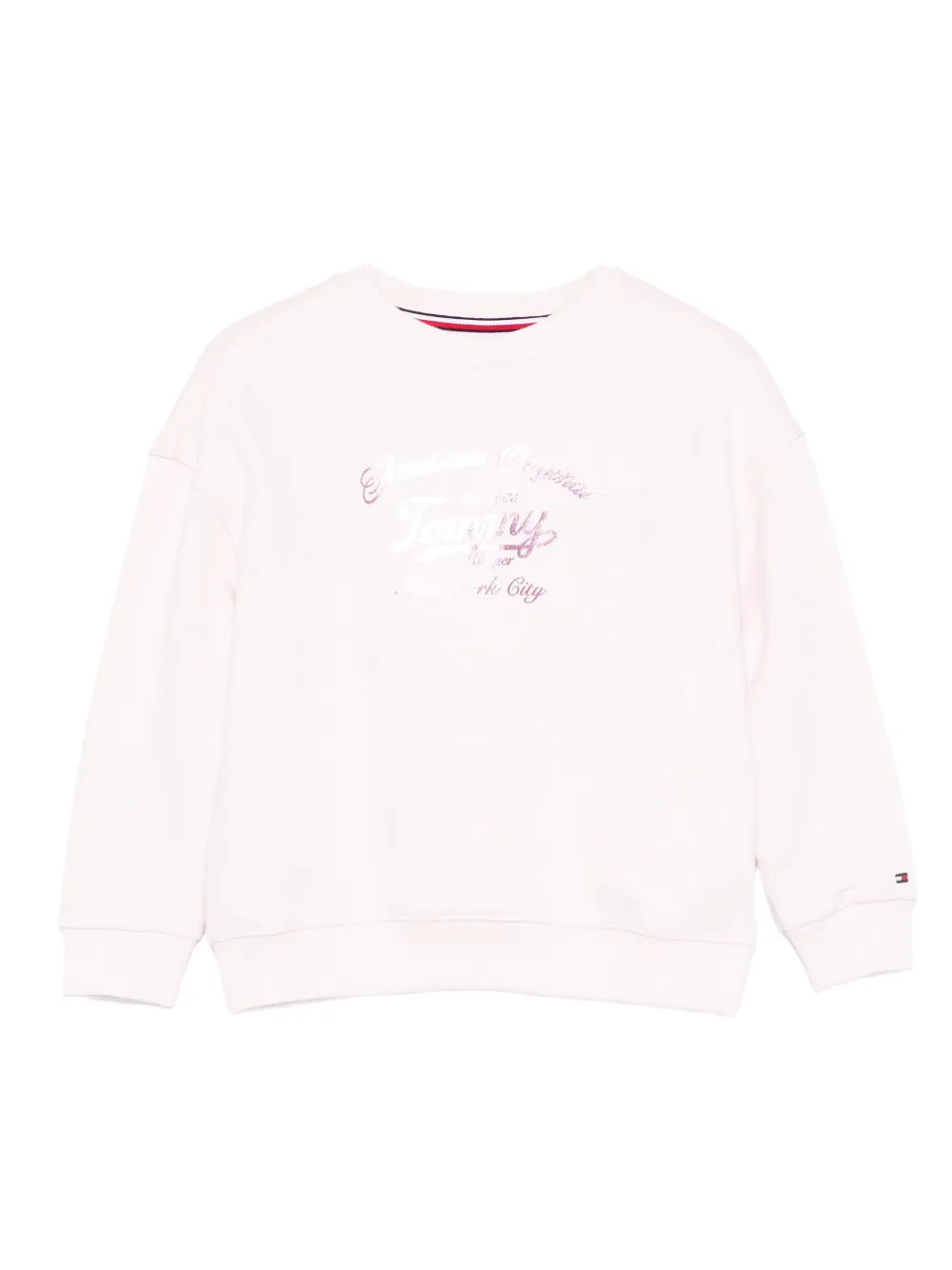 

Толстовка с логотипом Tommy Hilfiger Junior, розовый