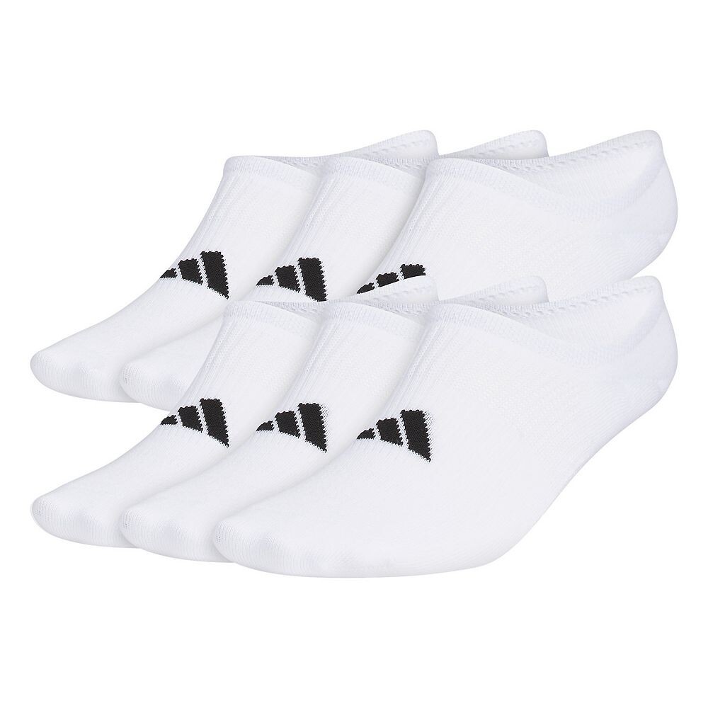 

Мужские носки adidas Superlite 3.0 Super No-Show (6 шт.) Adidas, цвет White Black