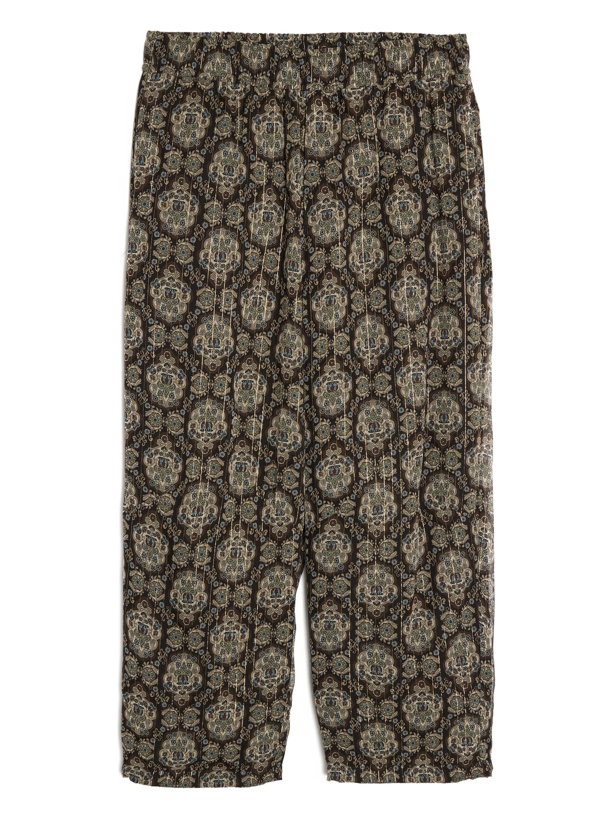 

Брюки из смесового шелка Undercover, черный