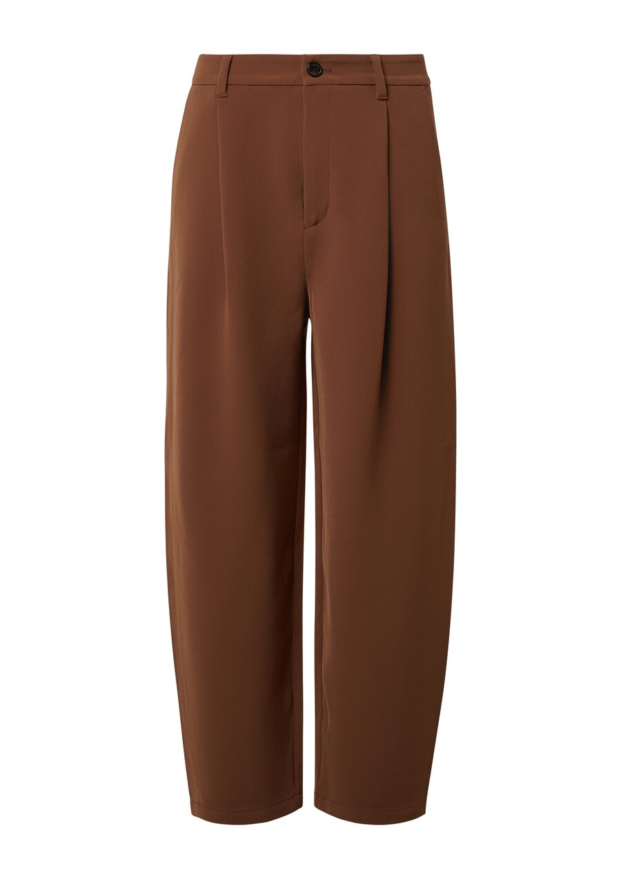 

Свободные брюки со складками спереди s.Oliver, Auburn