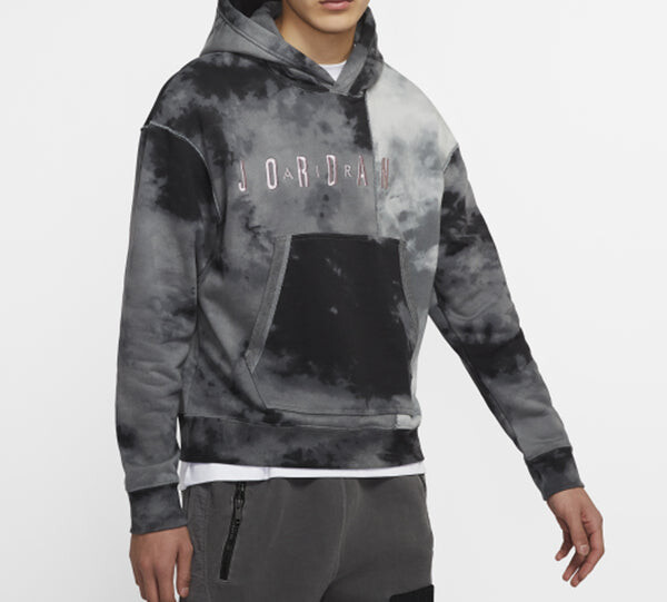 Толстовка Men's Air Jordan Sport DNA DIY Smoke Gray, серый — фото 3
