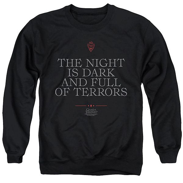 

Толстовка Game of Thrones Night is Dark взрослая Licensed Character