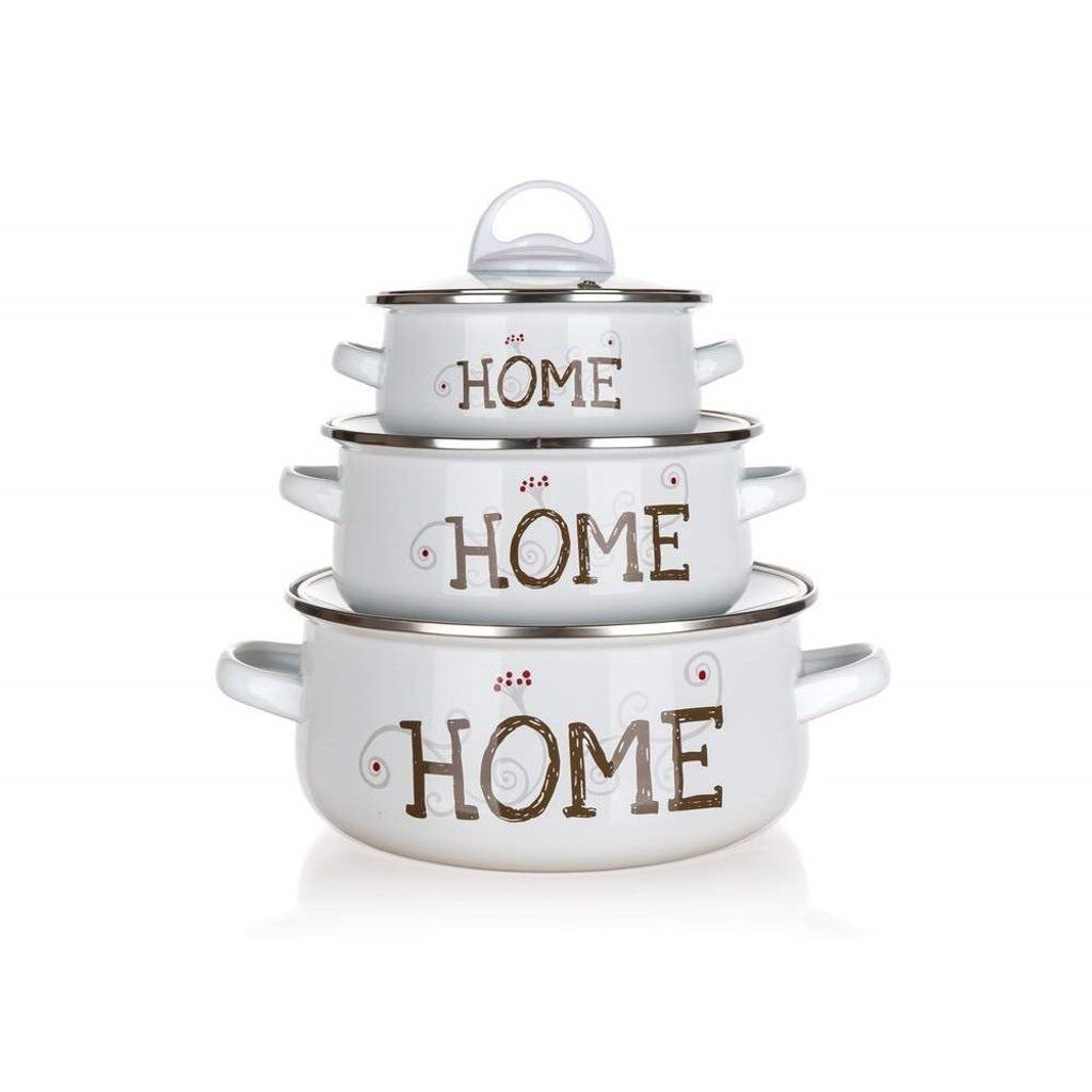 

БАНКЕТНЫЙ набор эмалированной посуды HOME Coll., 6 шт Banquet