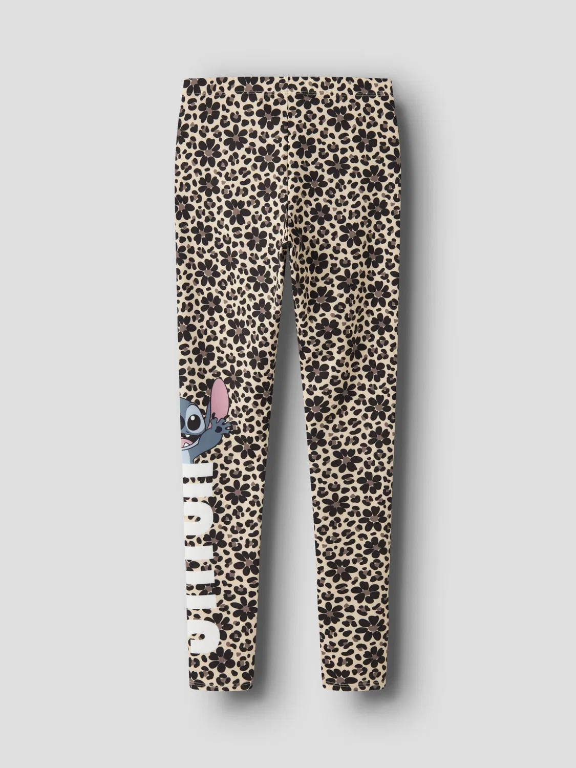 Брюки Name It Regular Pants Stitch бежевого цвета — фото 2