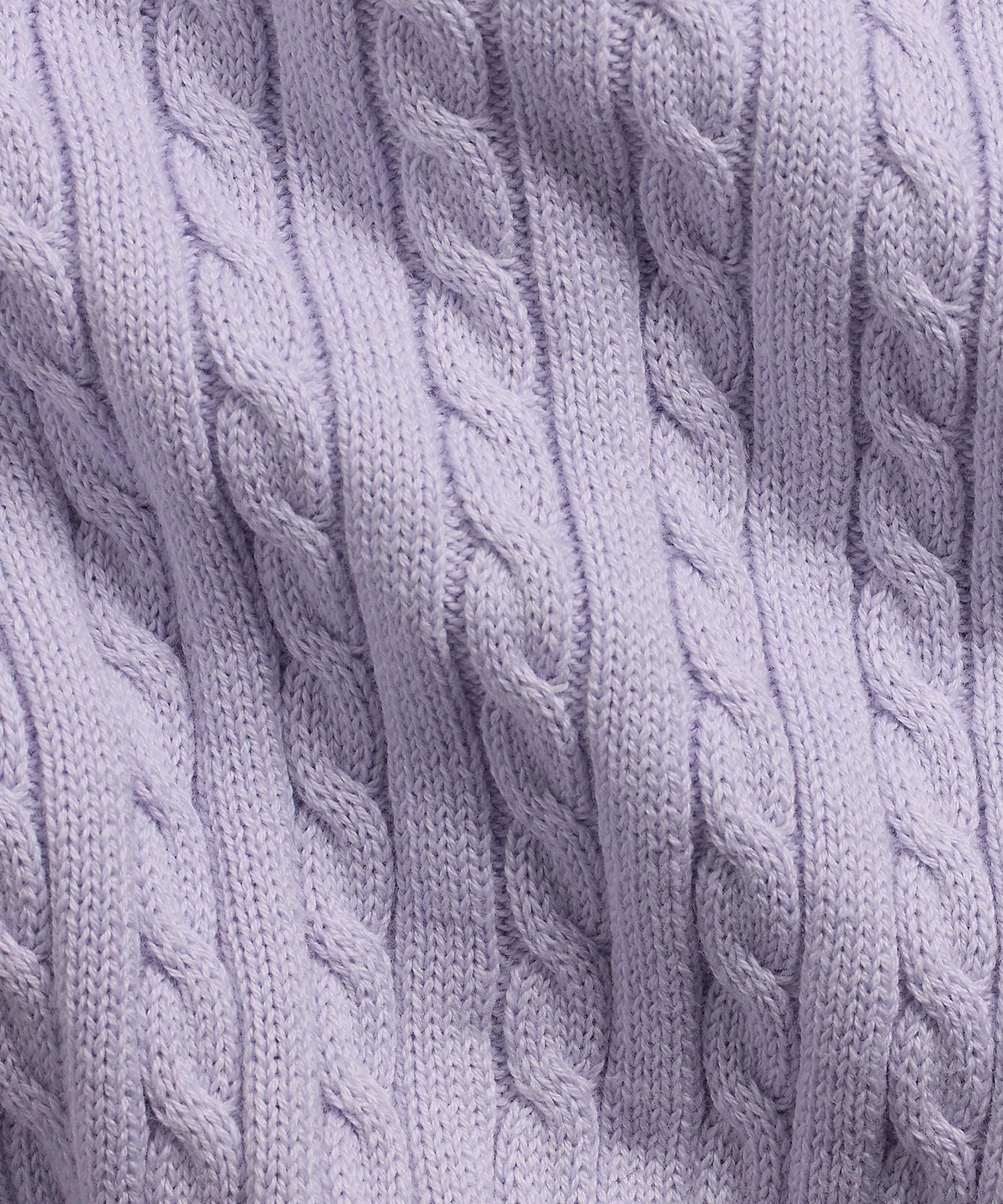 (Детский) Мини-кардиган из хлопка с косами Polo Ralph Lauren, цвет 500 Purple — фото 3