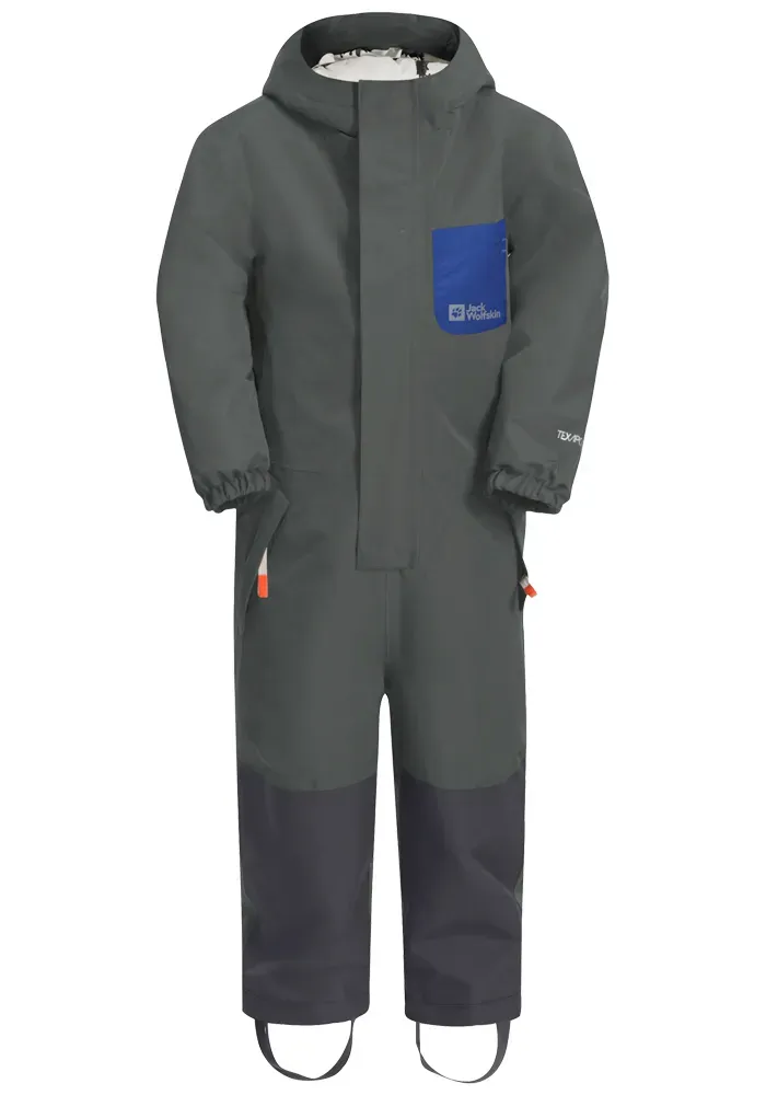 

Зимний комбинезон Jack Wolfskin "GEELY 2L INS OVERALL K", зеленый