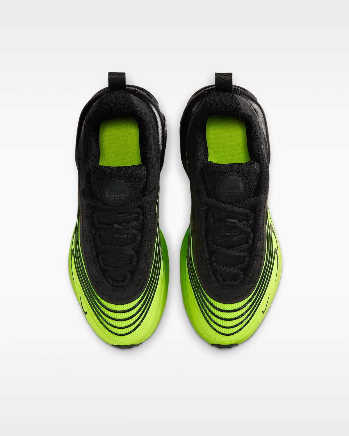 Кроссовки Nike Air Max Fire для детей старшего возраста, Volt/Barely Volt/Black/Dark Smoke Grey — фото 4