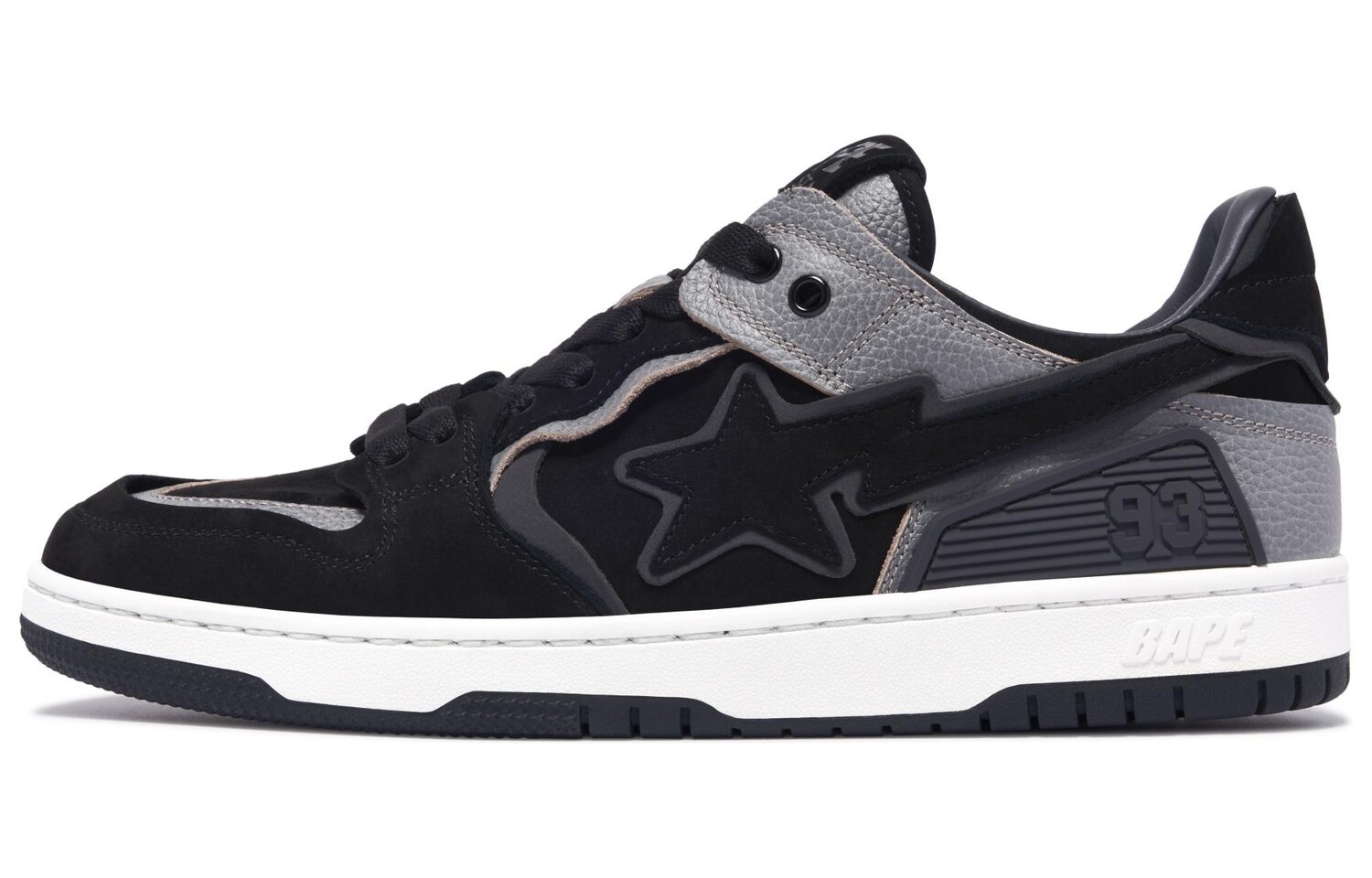 

Кроссовки A BATHING APE SK8 Skateboarding Shoes Men Low-top, черный