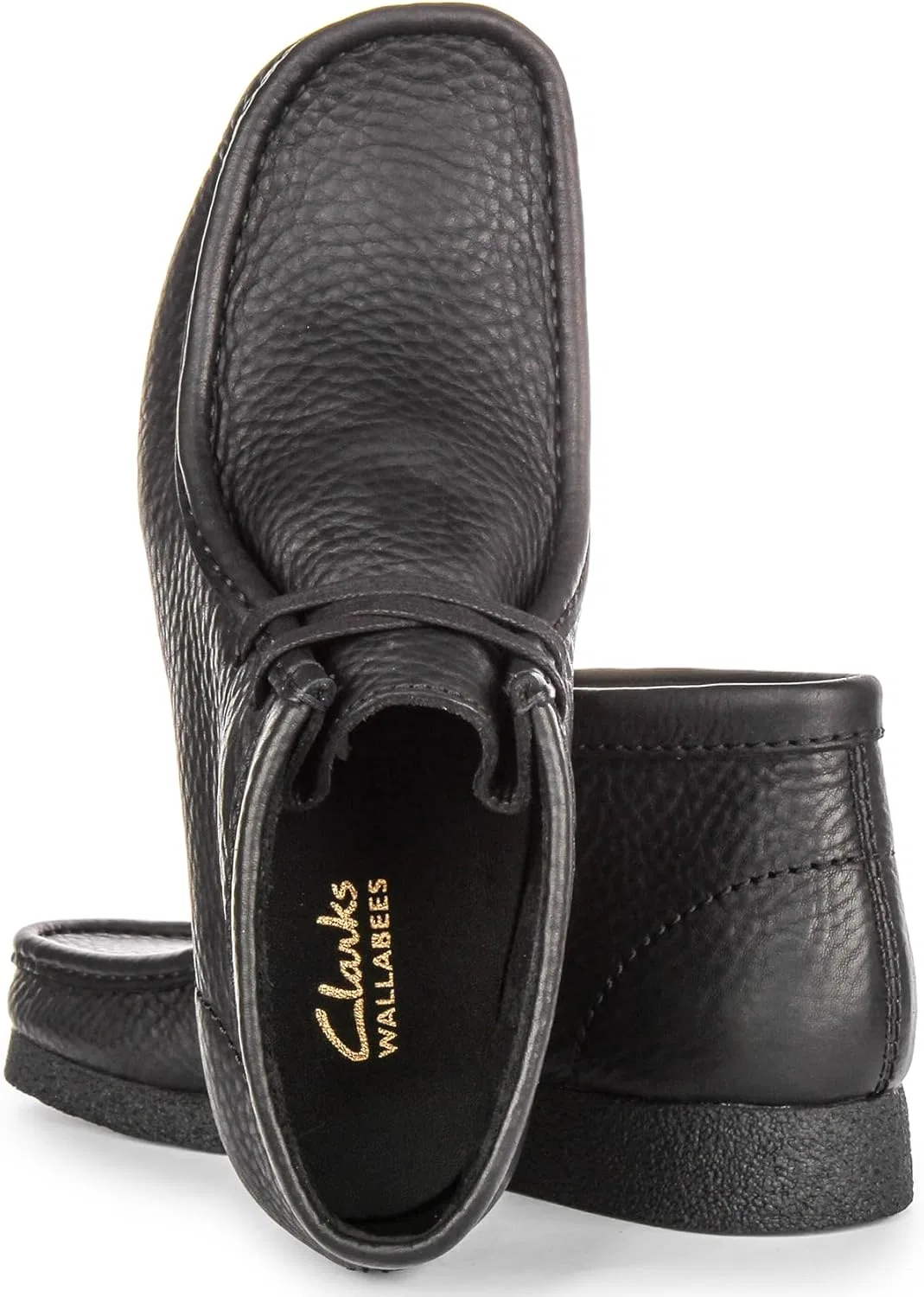 Мужские ботинки Clarks Wallabeeevo Bt Chukka, черный — фото 4