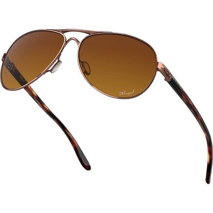 

Поляризационные солнцезащитные очки Feedback - женские Oakley, цвет Rose Gold W/Brn Grad Pol