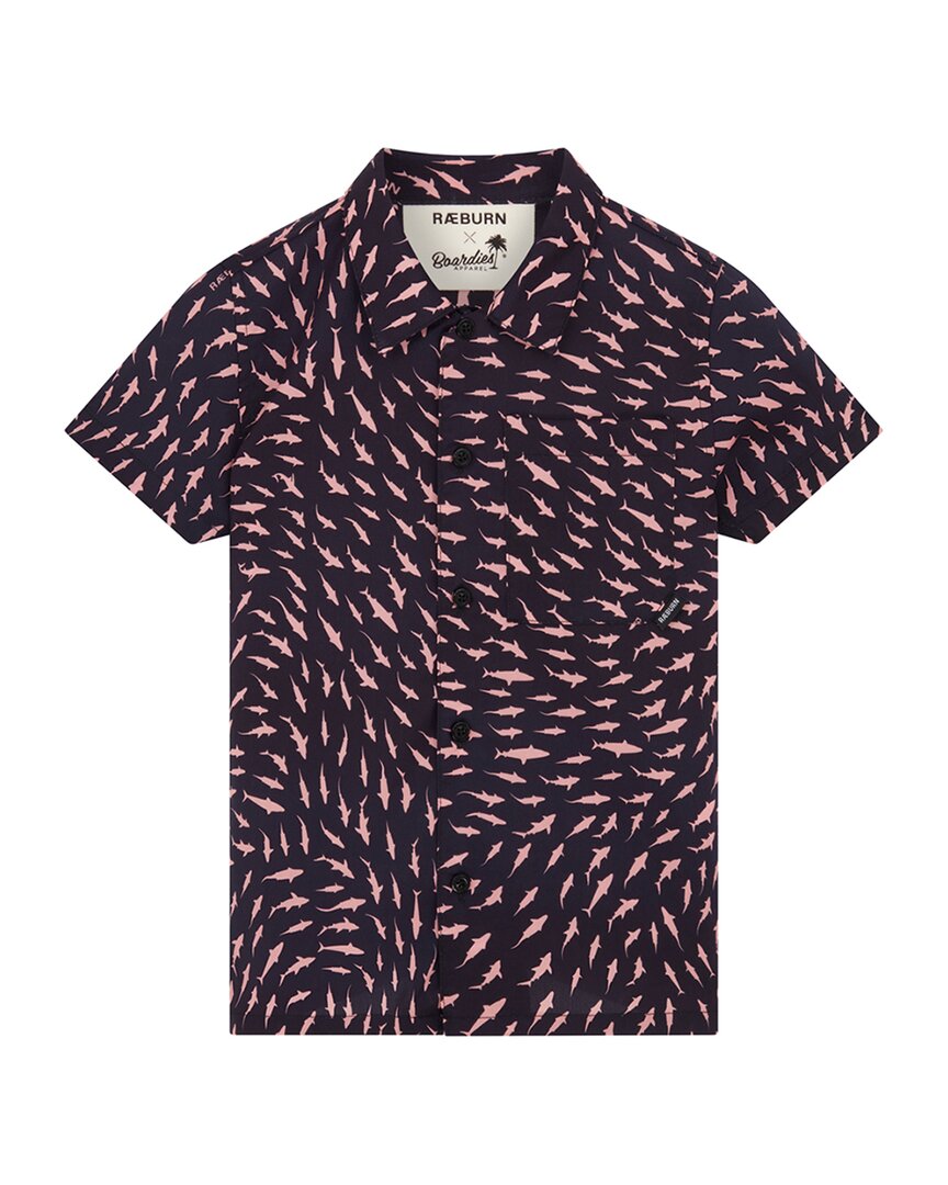 

Boardies X Raeburn Sharks рубашка с открытым воротом Boardies, розовый