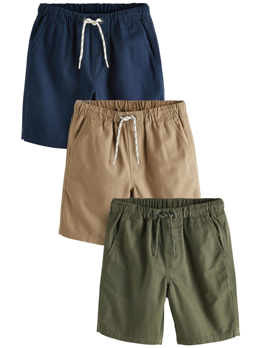 

Обычные брюки Next, цвет Beige/Navy/Olive