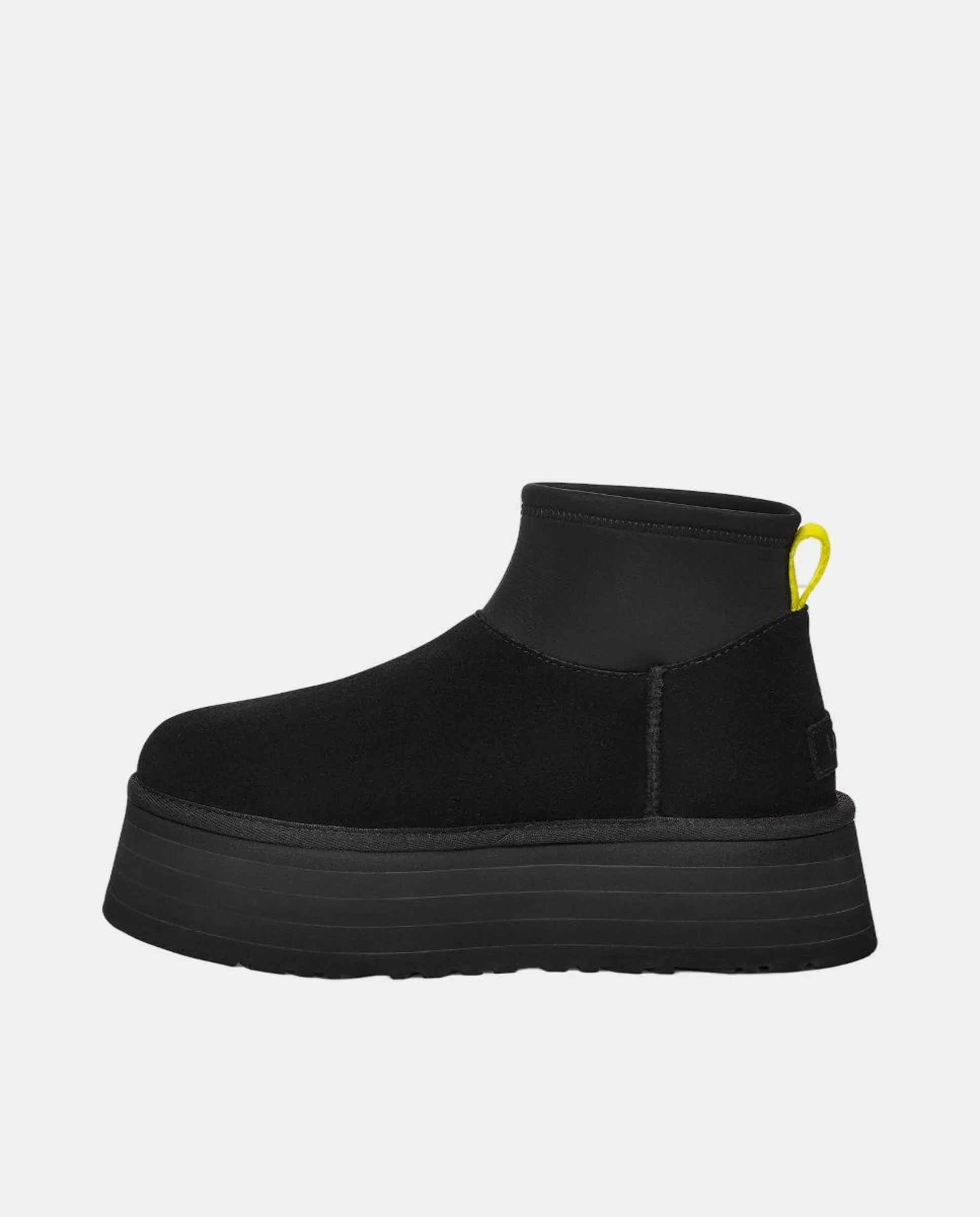 Ботинки женские UGG Mini Dipper на платформе, черный — фото 3