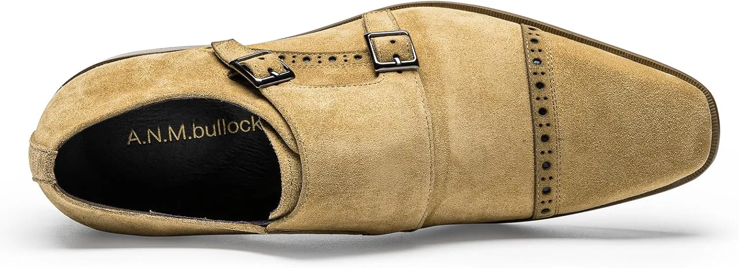 Лоферы из натуральной кожи, Light Brown (suede) FIAVOM — фото 3