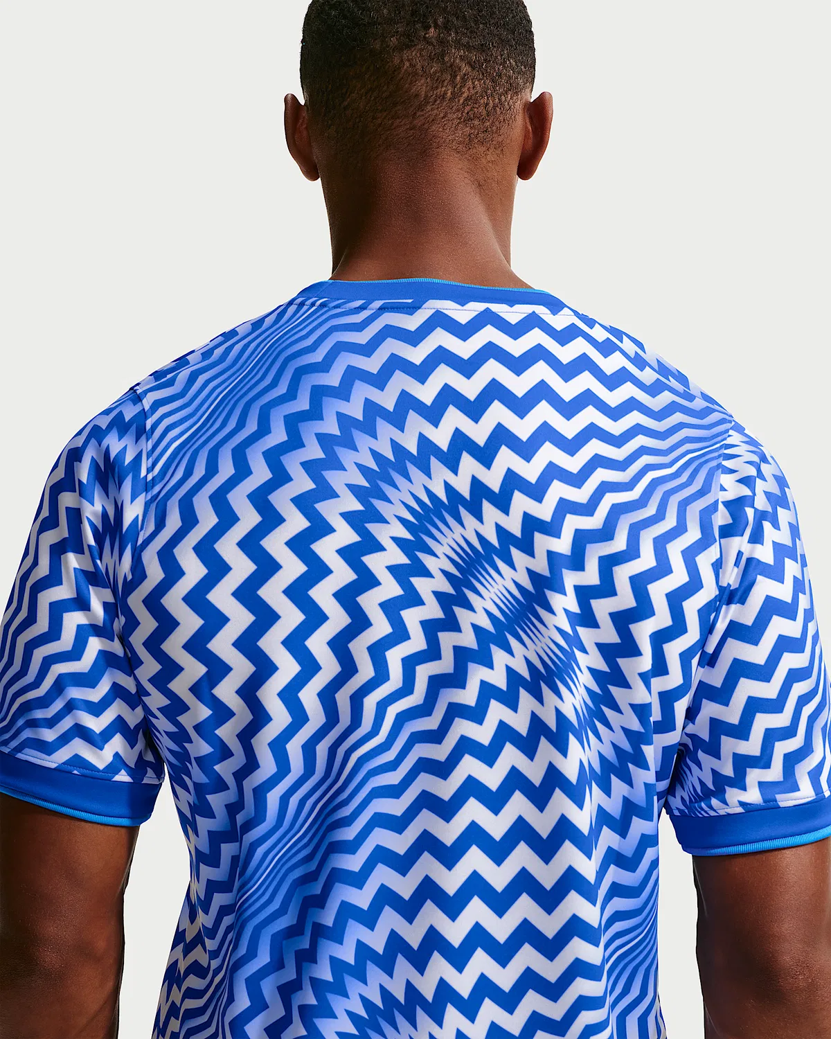 Мужская футболка Nike Dri-FIT для разминки перед матчем Словения, Light Photo Blue/White/Light Photo Blue — фото 2