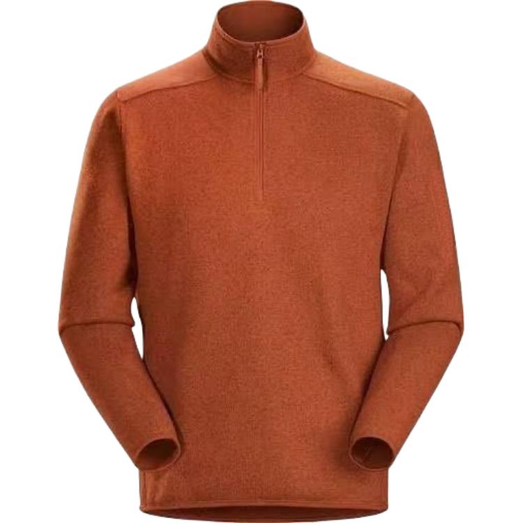 

SS22 Fleece Clothing для мужчин Arcteryx, komorebi оранжевый серый/komorebi heather