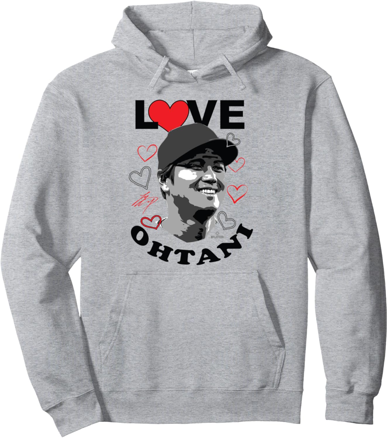 

Толстовка Love Shohei Otani Valentine Los Angeles Baseball MLBPA, серая Ryno Sports, Серый, Толстовка Love Shohei Otani Valentine Los Angeles Baseball MLBPA, серая Ryno Sports