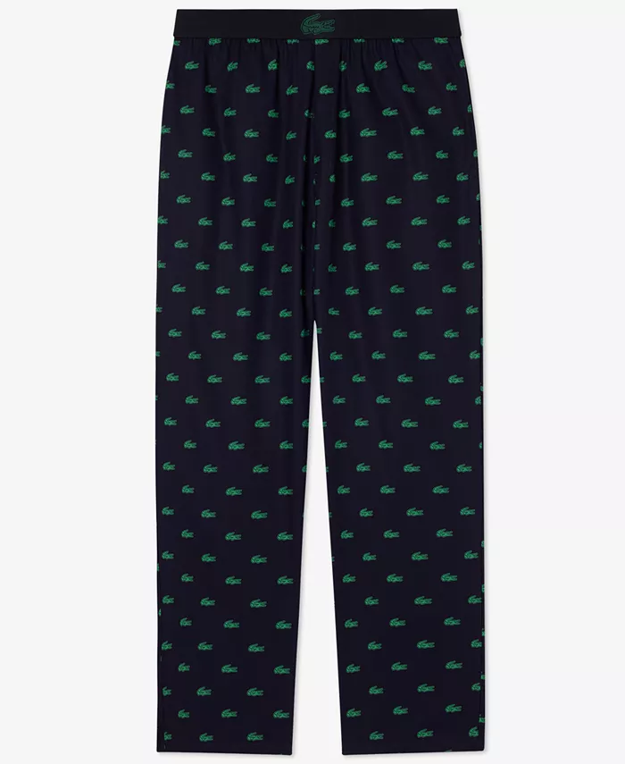 Пижамные брюки Lacoste, мужские, с вышитым логотипом — фото 3