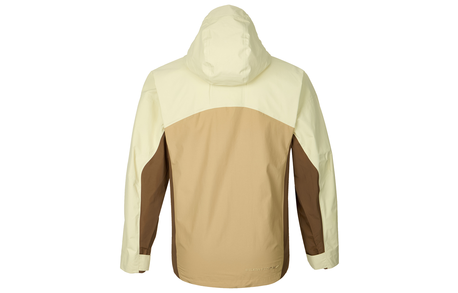Storm FIT Outdoor Hiking, Urban Living/Travel/Commuting Waterproof And Windproof Windbreaker Coats Men's Nike, светло хаки/априкот tea коричневый/mountain белый (includes nike socks 3 pack) — фото 3