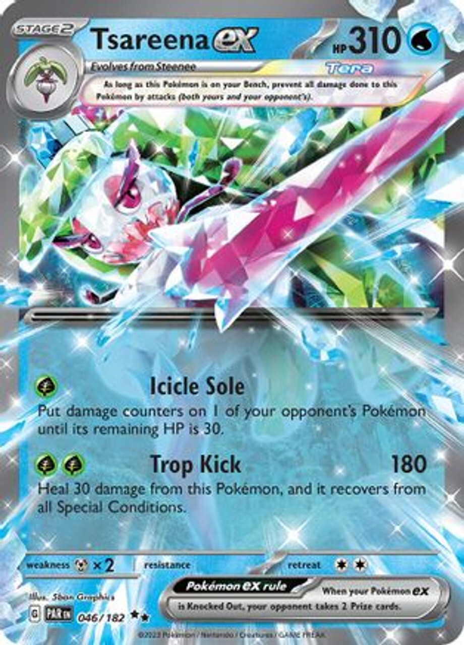 

Карточная игра Tsareena ex 46 - SV04 Paradox Rift Holofoil