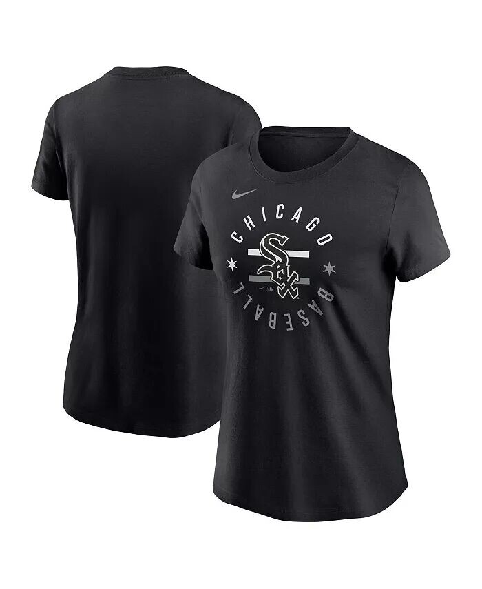 

Черная женская футболка местной команды Chicago White Sox Nike