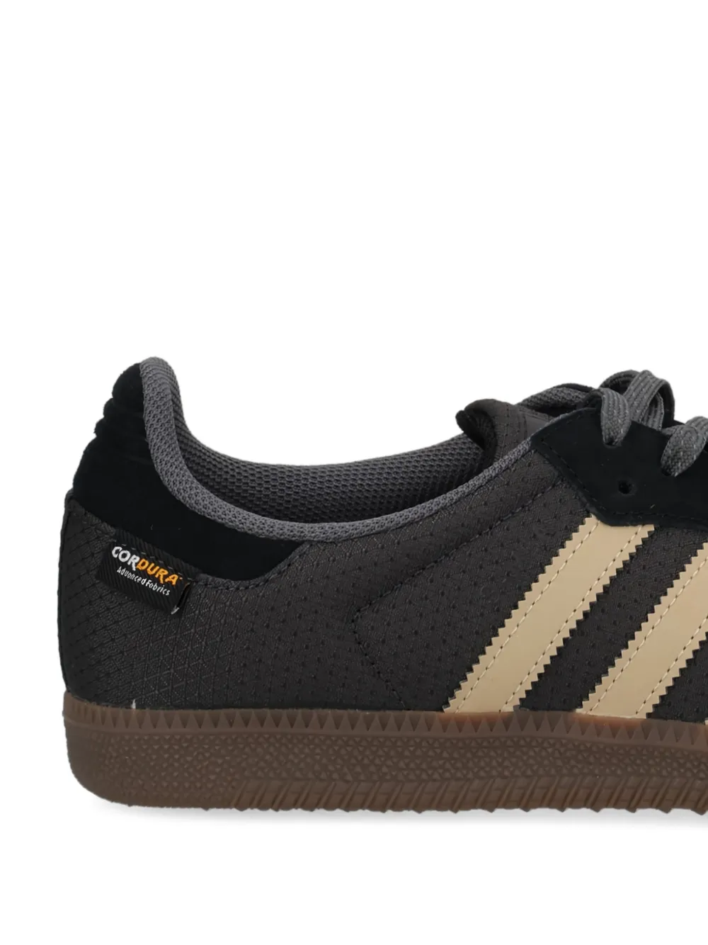 Кроссовки Samba OG на шнуровке с логотипом Adidas, черный — фото 2